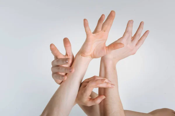 Mãos expressando graça — Fotografia de Stock