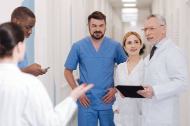 Başarılı uygulayıcıları iletişim iş zevk