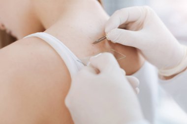 Zevk genç hasta hastane ziyareti