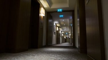 Boş modern otel salon yürüyüş