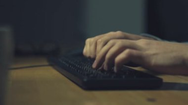 Bilgisayarda çalışan profesyonel serbest meslek