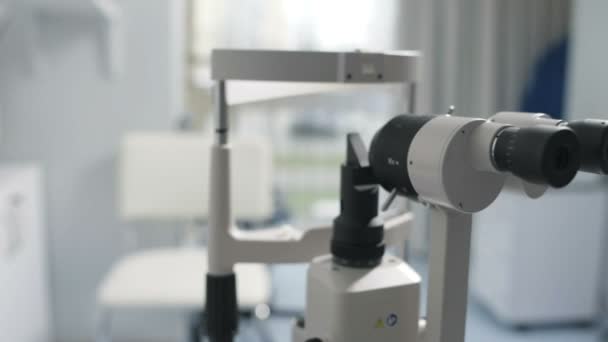 Dispositivo medico ottico innovativo utilizzato in oftalmologia — Video Stock