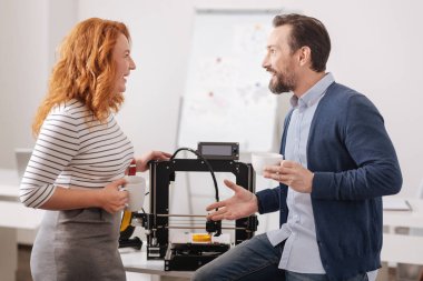 Memnun 3d tasarımcıları bir molası