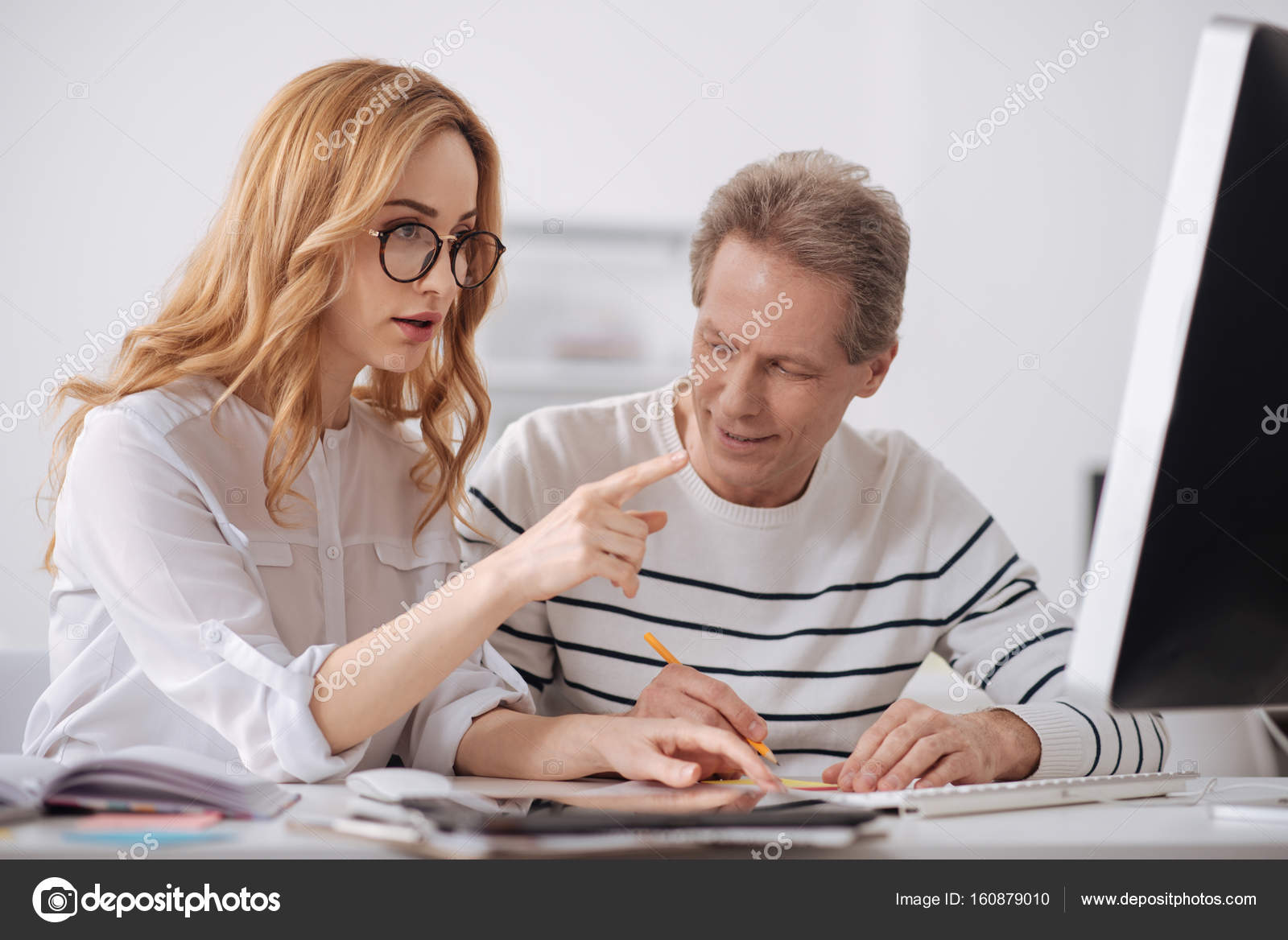 in der arbeit flirten