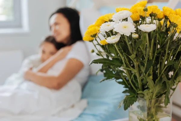 Enfoque selectivo de hermosas flores — Foto de Stock