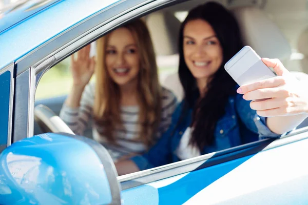 Modern bir akıllı telefon seçici odak