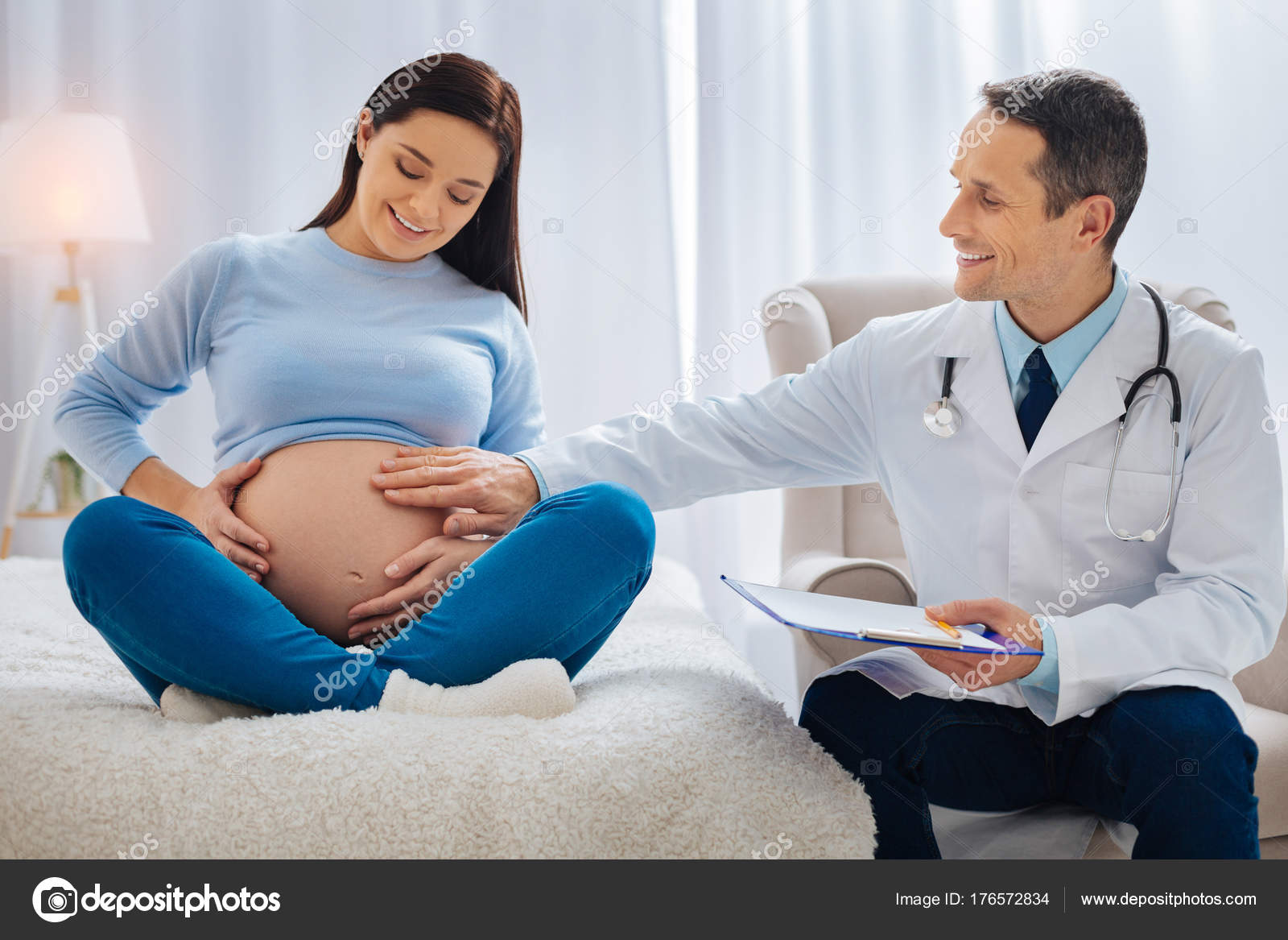 mommy has a baby in her tummy