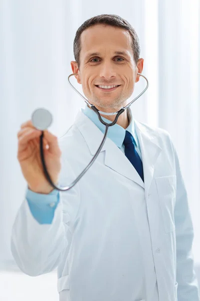 Young specialist waiting for his patient — Stock Photo, Image