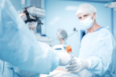 Bir kan tampon yakın çekim