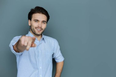 Seni seçmek iyi yakışıklı adam