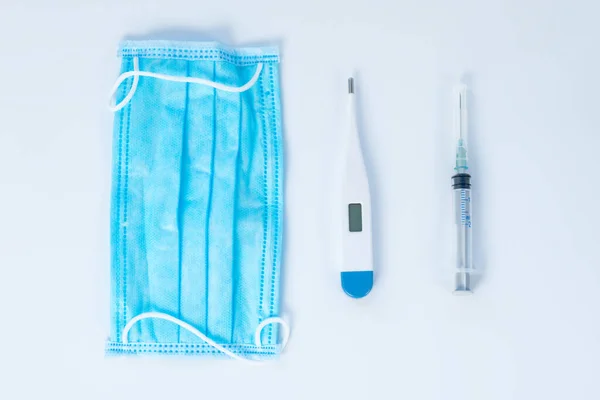 Close up of some medical supplies on the table — Stock Photo, Image