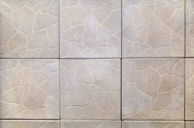 Bulut desenli kare gri döşeme döşemeleri. İnşaat, arka planlar, iç mekan..