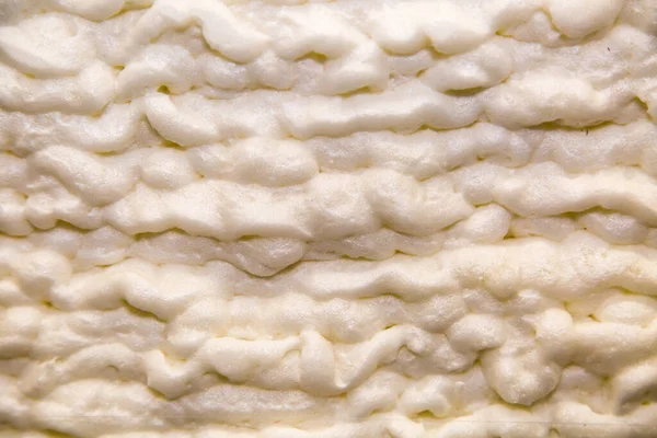 Type Insulation Polyurethane Sprayed White Form Clouds Backgrounds Construction Textures — Stock Photo, Image