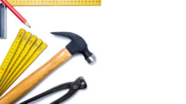 Marangozun iş aletleri. Marangozluk.