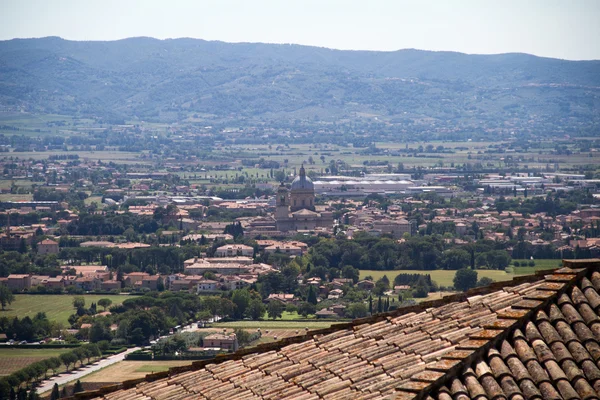 Assisi peyzaj İtalya — Stok fotoğraf