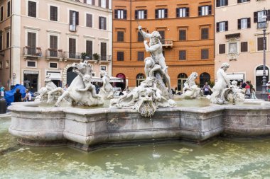 Roma 'da Navona Meydanı