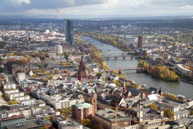 Frankfurt Almanya manzara