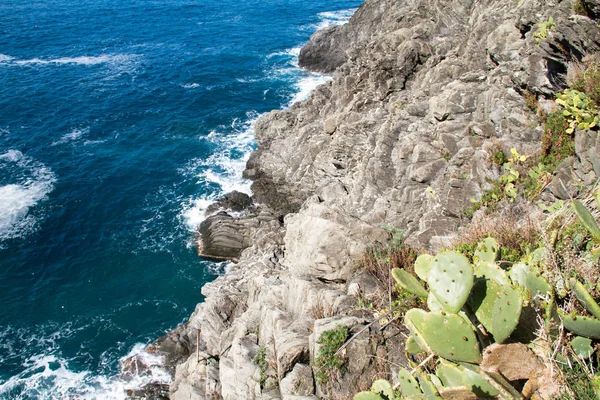 Liguria costiera Italia — Foto Stock