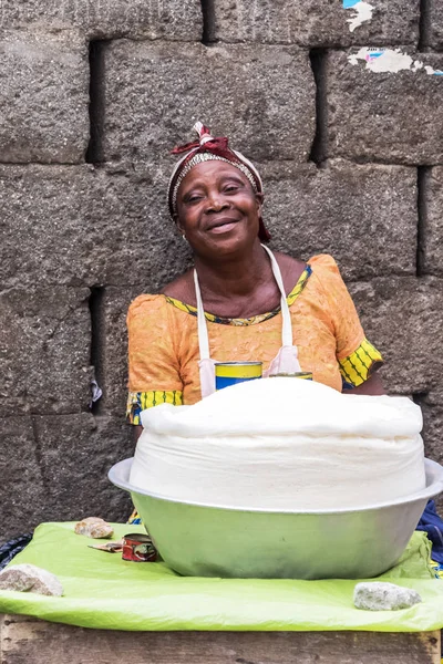 Африканская женщина в Гане — стоковое фото