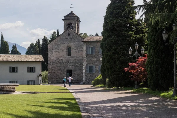 Piona abbey Włochy — Zdjęcie stockowe