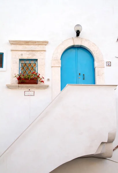 Peschici città italia — Foto Stock