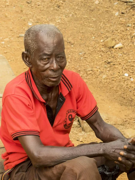 Homem velho africano — Fotografia de Stock