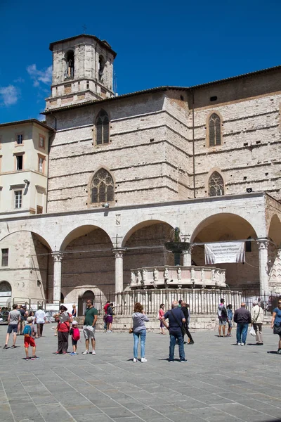 Plac Perugia — Zdjęcie stockowe
