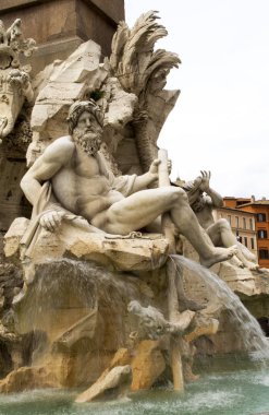 Piazza Navona Roma İtalya