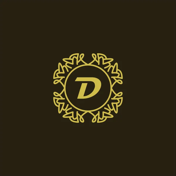 letter d luxury logo