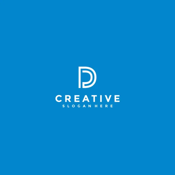 Επιστολή Λογότυπο Δημιουργική Έμπνευση Λογότυπο Σύγχρονο Πρότυπο Λογότυπο Στοιχείο Logovector — Διανυσματικό Αρχείο