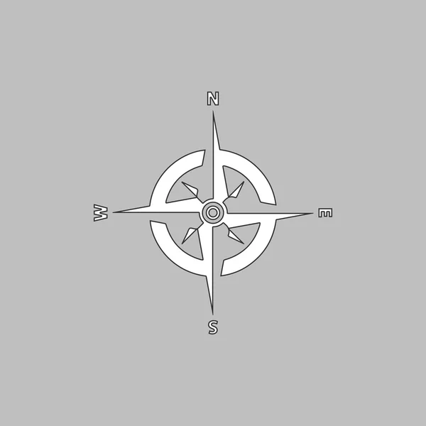 Kompass dator symbol — Stock vektor