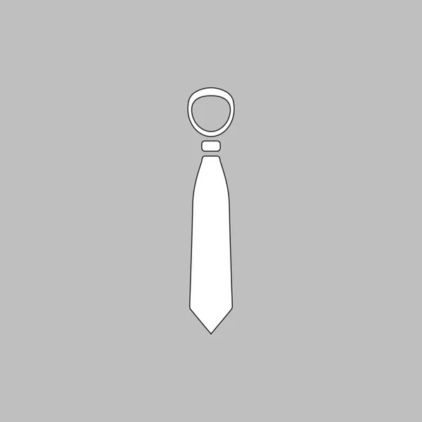 Σύμβολο υπολογιστή γραβάτα — Διανυσματικό Αρχείο