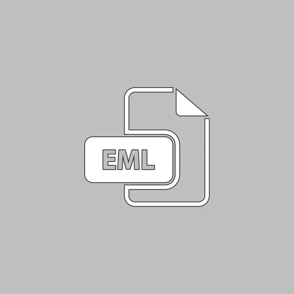 EML computer symbol — Stock Vector