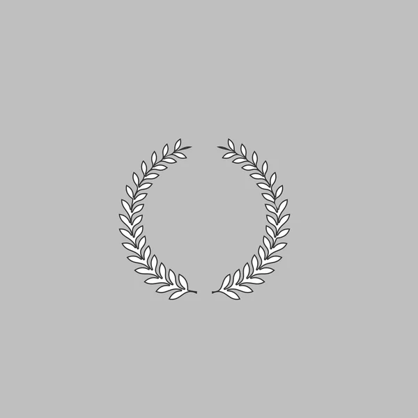 Символ лаврового венка — стоковый вектор