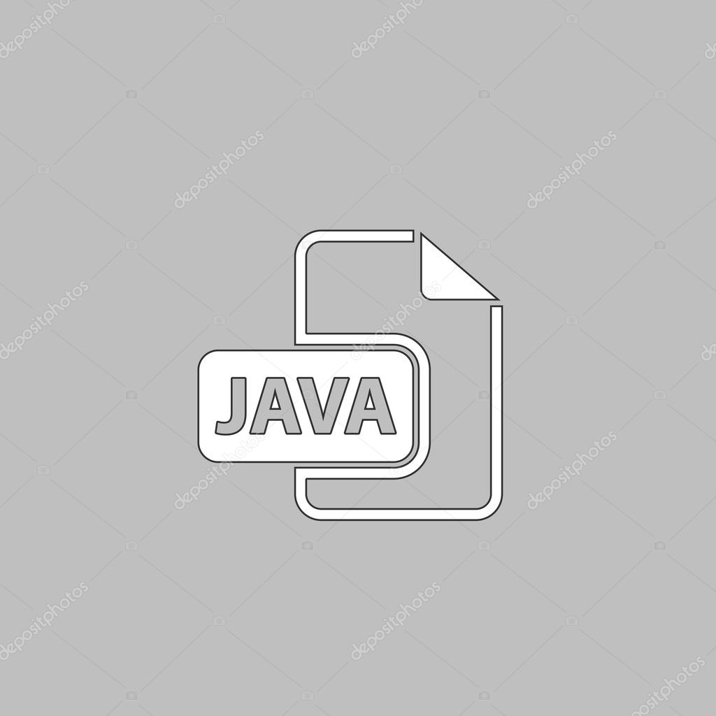 Símbolo informático JAVA Vector de stock por ©burntime555 126440674