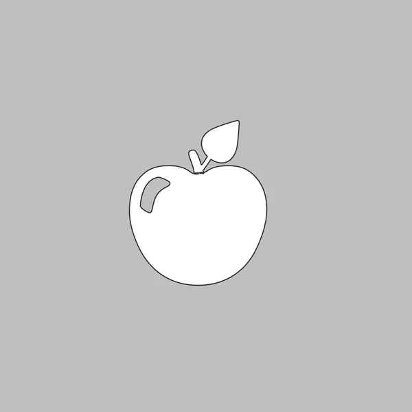 Apple símbolo del ordenador — Vector de stock