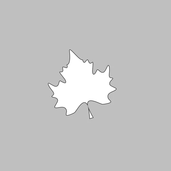 Simbolo del computer Maple Leaf — Vettoriale Stock