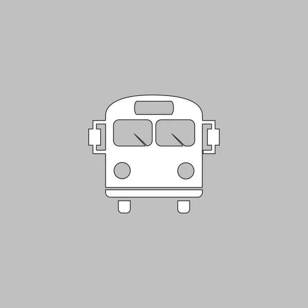 Otobüs simge vektör — Stok Vektör