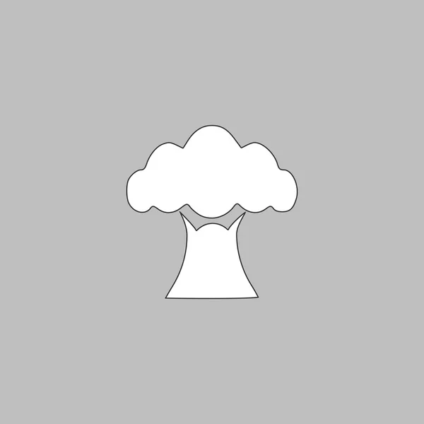 Baobab computer symbol — Stock Vector