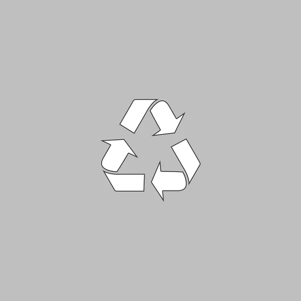 Recyclage symbole de l'ordinateur — Image vectorielle