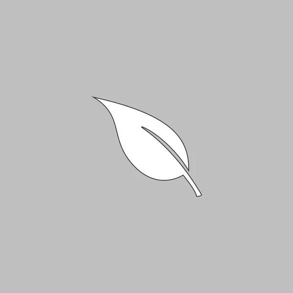 Leaf Icon Vector — Stock Vector
