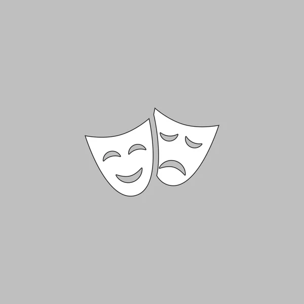 Masques symbole informatique — Image vectorielle