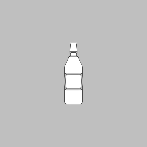 Birra di vetro simbolo del computer — Vettoriale Stock