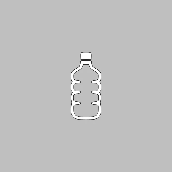 Wasserflasche Computersymbol — Stockvektor