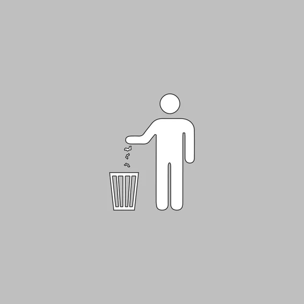 Bin symbole informatique — Image vectorielle