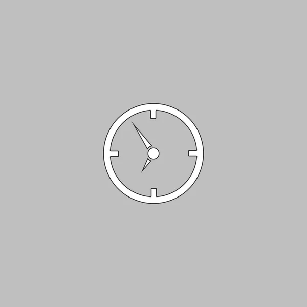 Reloj símbolo del ordenador — Vector de stock