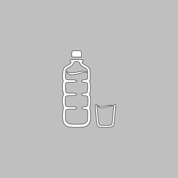 塑料瓶计算机符号 — 图库矢量图片