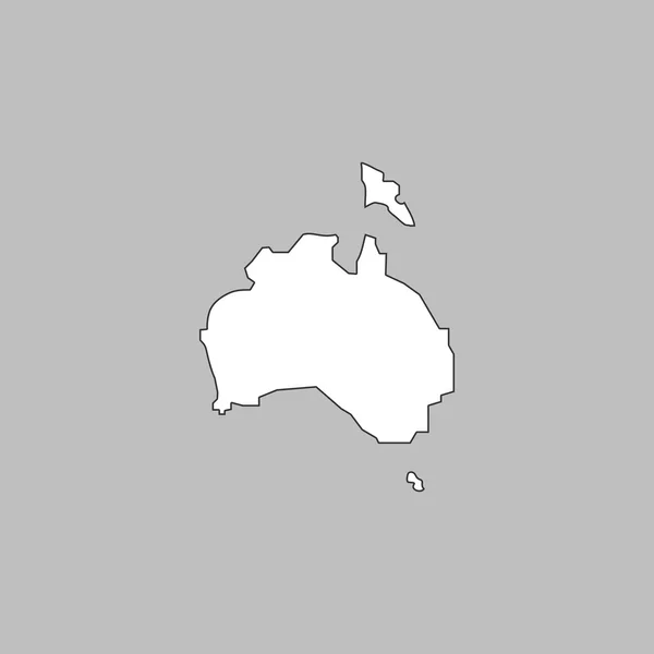 Australia komputer symbol — Wektor stockowy