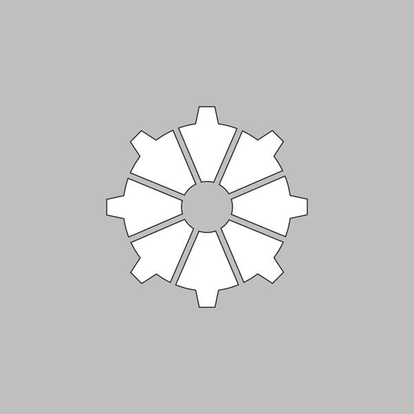 Gear dator symbol — Stock vektor