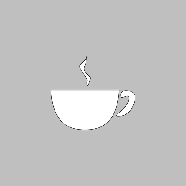 Symbolem kawa komputer — Wektor stockowy